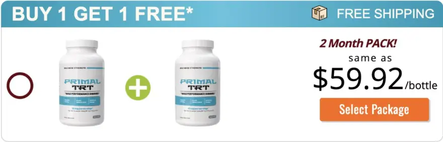 PrimalTRT 1-Bottle Price